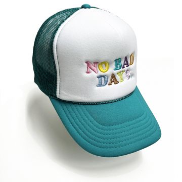 NO BAD DAYS® Jade Trucker Hat Mesh Cap